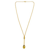 Gold Mini Spoon Necklace